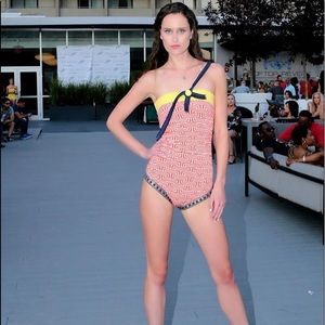 Nautical sailor bathing suit